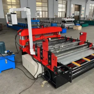21gauge 1200mm Sheet Metal Steel Coil Cut To Length Slitter Machine