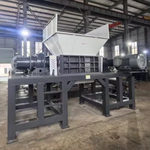 220V 380V 415V 600V Double Shaft Waste Metal Crusher with PLC Control for Factory Recycling Line Double Shaft Shredder