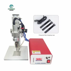 220V CE Certified Ultrasonic Welder Machine for Ribbon Lanyard Tape Welding