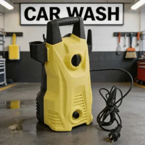 220V Electric High Pressure Washer 120Bar Self Priming Water Suction Car Wash Machine for Home Garden Cleaning