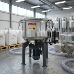 220v 380V 110v Automatic Metallurgy Pottery PVC Pellets Vertical Plastic Granules Color Mixer