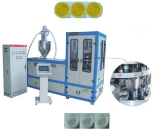 24-Cavity Automatic Injection Blow Molding Machine for PP New Condition Horizontal Thermosetting Compressing Bottle Cap