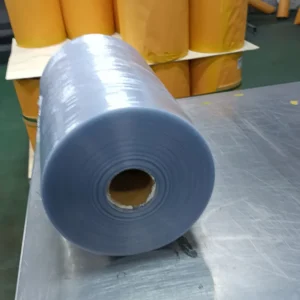 250 Micron Super Clear PVC Rigid Calendering Roll Film Clear PVC Crystal Plastic Sheet