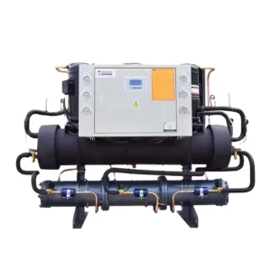 25HP Water cooled Stand Type Chiller Unit Plastic and Rubber Industries Cooling