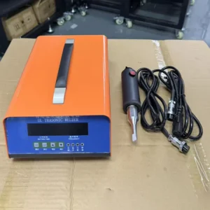 28KHz Portable Ultrasonic Spot Welding Machine 1000W Thermoplastic Bonding PP ABS PVC Nylon Fabric Industrial Sealer