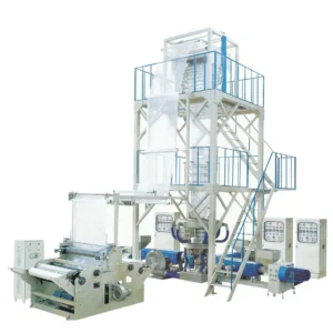 2SJ45 800mm Automatic High Speed Three Layer ABA LDPE HDPE PE Film Blowing Extruder Machine