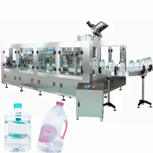 3 10L Monoblock Type Automatic Cleaning Filling and Capping Machine China Supplier