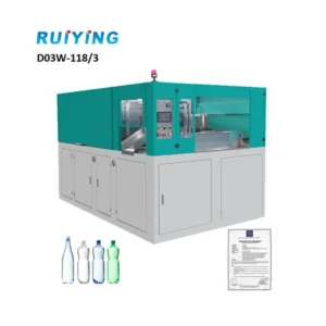 3 Cavity 2.5L Jar Hand Feeding Preform Bottle Blowing Molding Machine PET Bottle Machine Price