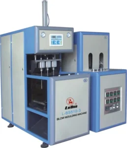 3 Cavity Semi Automatic PET Bottle Blowing Machine