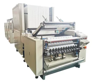 3 Color Credit Card Register Receipt Thermal Paper Roll Slitting Printing Machine