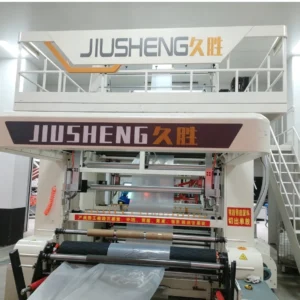 3 Layer HDPE LDPE Plastic Film Blowing Machinery Film Extrusion Machine for Industrial Plastic Film Processing