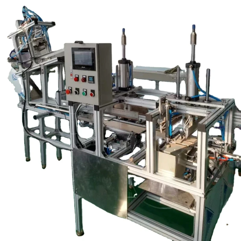 3 Station Thermoforming Blister Folding Machine for Disposable PP Plastic Cup Lids Mini Cake Biscuit Trays