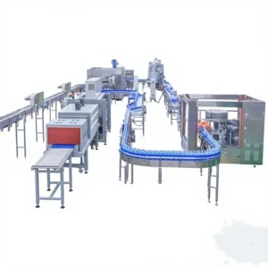 3 in 1 Automatic Carbonated Beverage Production Line Electric Gear PLC Bearing Bottles Barrel