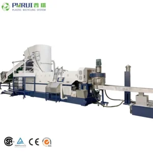 3 in 1 PP Woven Bag Recycling Granulating Machine