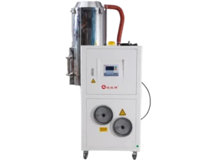 3 in 1 Plastic Resin Dehumidifying Dryer Loader Honeycomb Rotor 40C Dew Point 60m3 h Air 25kg Hopper Injection Molding Machines