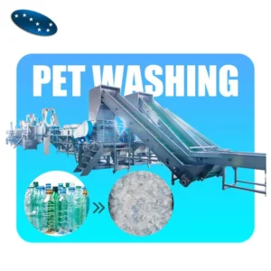 300-5000kg/h PET Bottle Hot Washing Recycling Machine Line