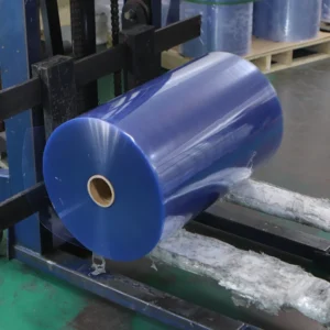 300 Micron Blue Tint Transparent Clear Rigid Pvc Blister Packing Film Pvc Rolls
