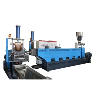 300kg/hr LLDPE HDPE Waste Plastic Raw Material Machinery Recycling Pelletizing Machine Pelletizer Plastic Granulator