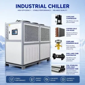 30HP Industrial Process Cooling Package Air Cooled Electroplating Freezer Plastic Injection Molding Chiller Chilling Equipment