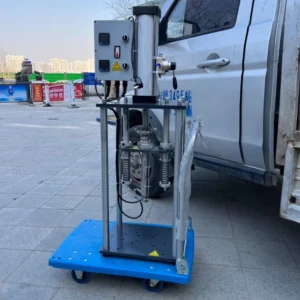 30g Small Pneumatic Vertical Injection Molding Machine Used for PP PE ABS PS Desktop Desktop Compatible for Injection