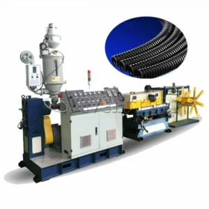 30mm PE Single Wall Corrugated Tube Extruding Machine Corrugated Pipe Extrusion Line