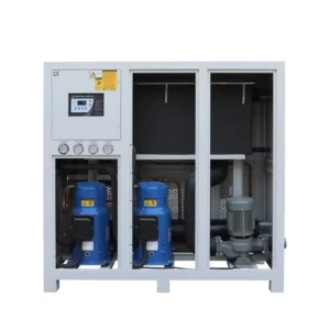 30ton Water Cooled Chiller for Blow Molding Machine 30HP Scroll Blowing Plastics 100kw Industrial Coolers Film
