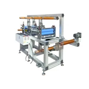 320 Round Knife Die Cutting Machine Three Station Laminating Slitting Machine (4 Unwinding Shafts and 4 Rewinding Shafts)