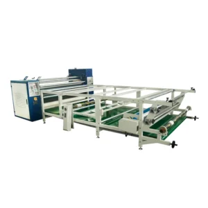 320x1900mm Calendar Heated Roller Press Machine Full Oil Calender