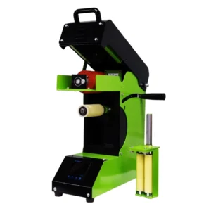 360 Roller Roll Heat Press Machine Suitable for Different Sizes of Non Coating Plastic Glass Metal Mugs Pens Long Bottle