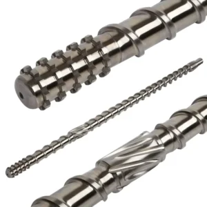 38CrMoAIA High Rigidity Screw Barrel with 240-280HV Tempering Hardness for Extruder