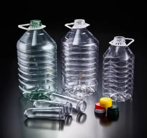 39-46mm Biodegradable Plastic Water Soda Cosmetic Bottles Preform 170g 5L PET Preforms for Blowing Mold