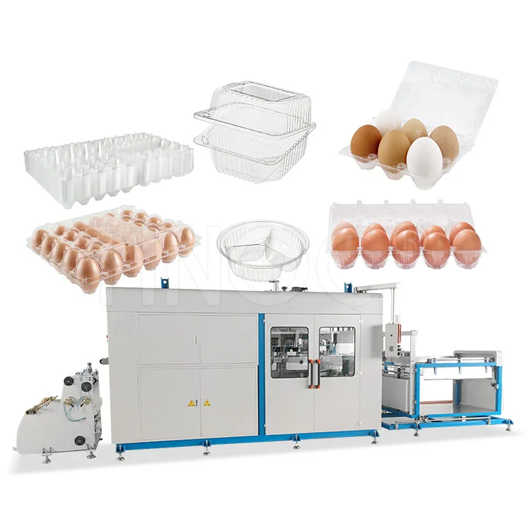 3D Pvc Food Tray Vacuum Form Machine Mini Blister Plastic Clamshell Thermoform Machine