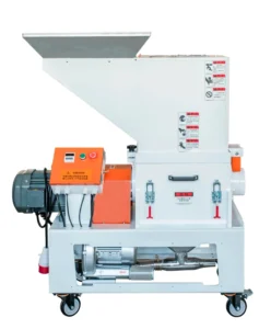 3HP 380V 2.2kW Waste Plastic Crusher Alloy Steel High Carbon Steel Blades Automatic Start Stop Safety Lock Energy Saving