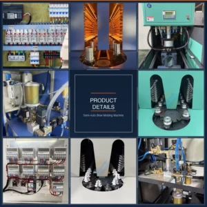 3L PET Multi Layer Barrier Bottle Blow Molding Machine Semi Automatic Coextrusion Compatible CE ISO