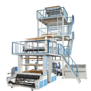 3SJ-G1000 3 Meter Wide Double Layers Co-extrusion PE Film Blowing Machine