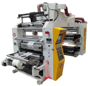 4 Color Roll To Roll Flexographic Printing Press With Automatic Registration For Flexible Packaging Bags