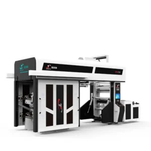 4 Color Semi Servo High Speed Film Printer Satellite Flexographic Equipment 10 260m min