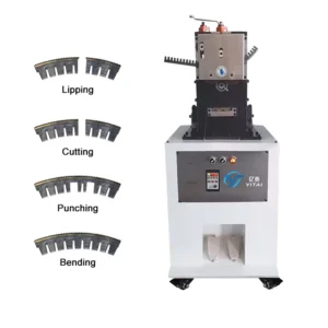 4 in 1 Rotary Rule Processing Punching Lipping Cutting Bending Machine