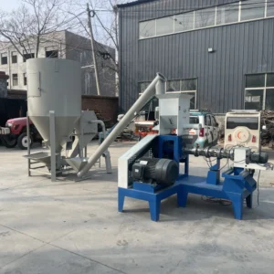 400kg/h Dry/Wet Way Fish Feed Production Line Fish Food Extruder Machine Floating Sinking Fish Feed Mill Plant