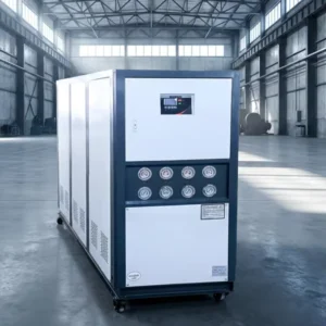 40HP Modern Water Cooled Chiller With Low Noise High Efficiency Large Capacity and Quick Cooling for Plastic Industry R22