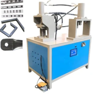 45 90 Degree Bending Angle Forming Machine 20mm Metal Tube Pipe Profile Punching Machine Metal Square Tube Cutting Machine Motor