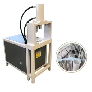 45 Degree 90 Degree Hydraulic Pipe Punching Machine Hydraulic Punching and Shearing Machine Hydraulic Steel Punching Machine