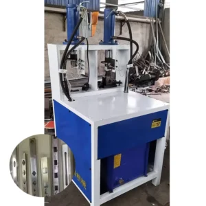 45 Degree Angle Cutter Hydraulic Square Hole Puncher Steel Pipe Punching Machine Pipe Tube Hole Punching Machine