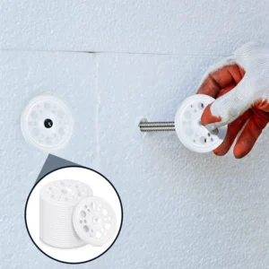 45 mm Plastic Washers Load Spreading Polypropylene Washers for Foam Board