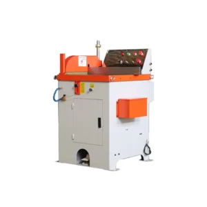 455 Semi-Auto 45° High-Precision Pipe Cutter for Burr-Free Aluminum Tube & Profile Cutting in Door-Window Mfg