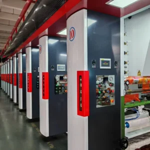 5 6 7 8 9 10 Color Roto Gravure Printing Machine with Pump & PLC Core Components