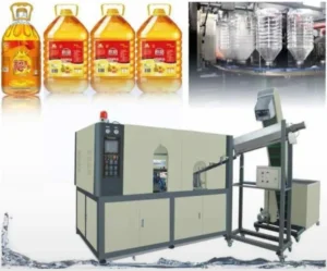 5 Gallon PET PC Bottle Automatic High Speed Injection Blowing Hollow Molding Machine With Handle for Water Dispenser
