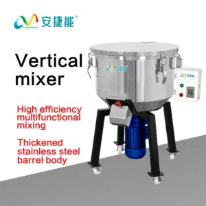 50/100/150KG Industrial-Grade Double-Screw Conical Vertical Mixer Stainless Steel High Speed Plastic Granule Color Mixer