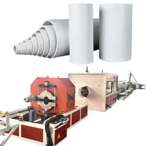 50-160mm PVC Pipe Extrusion Machine UPVC Sewer Pipe Production Line High Output Pipe Making Machine