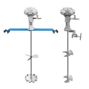 50 Gallon Aluminum Alloy High Speed Mixer for Hand Sanitizer Vertical Industrial Agitator Mixer Machine SS304 Detachable Paddle